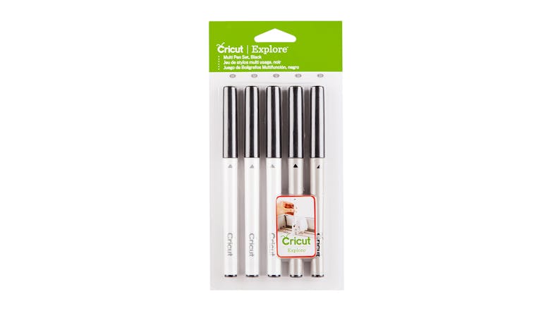 Cricut Multi Pen Set - Black (5 Pack)