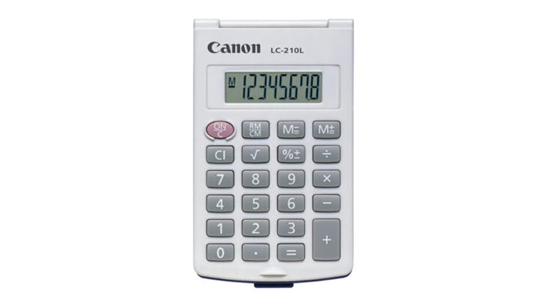 Canon LC-210L Pocket Calculator