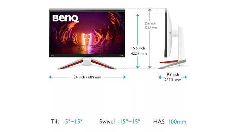 BenQ 27" 4K Gaming Monitor - 3840x2160 144Hz 1ms IPS Panel (EX2710U)