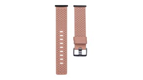 Swifty Watch Leather Strap for Fitbit Versa 3 & Sense - Dusty Pink (Large)