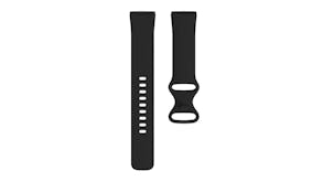 Swifty Watch Silicone Strap for Fitbit Versa 3 & Sense - Black (Large)
