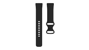 Swifty Watch Silicone Strap for Fitbit Versa 3 & Sense - Black (Large)
