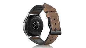 Swifty Watch Leather/Silicone Universal Strap - Brown (Fit Case Size 20mm)