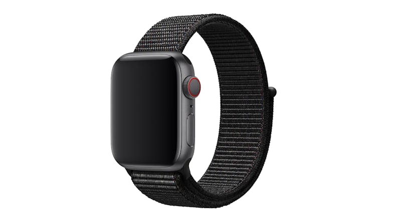 3sixT Nylon Weave Band for Apple Watch - Black (Fit Case Size 38/40mm)