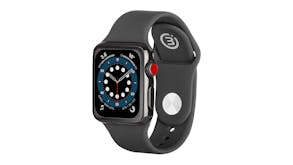 3sixT Silicone Band for Apple Watch - Black (Fit Case Size 42/44mm)