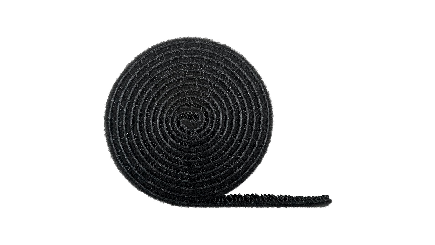 Goobay Cable Hook-and-Loop Fastener Roll 1m - Black
