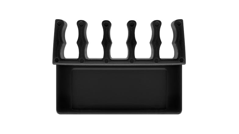 Goobay Cable Management 5 Slots - Black (2 Piece Set)