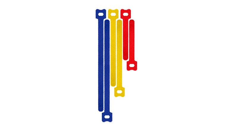 Goobay Cable Hook-and-Loop Fastener with Loop (6 Piece Set)