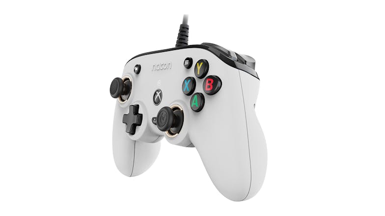 RIG Nacon Pro Compact Controller for Xbox One & Series X/S - White