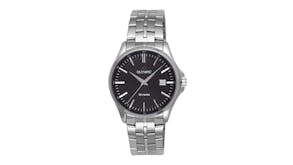 Olympic Timekeeper Series Gents Watch 42mm - Stainless Steel with Black Dial