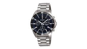 Olympic Chronograph Series Gents Watch 44mm - Stainless Steel with Blue Dial