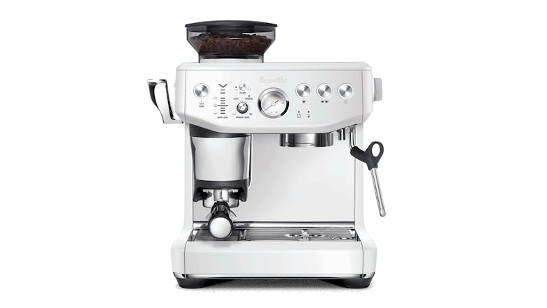 Breville "the Barista Express Impress" Espresso Machine - Sea Salt