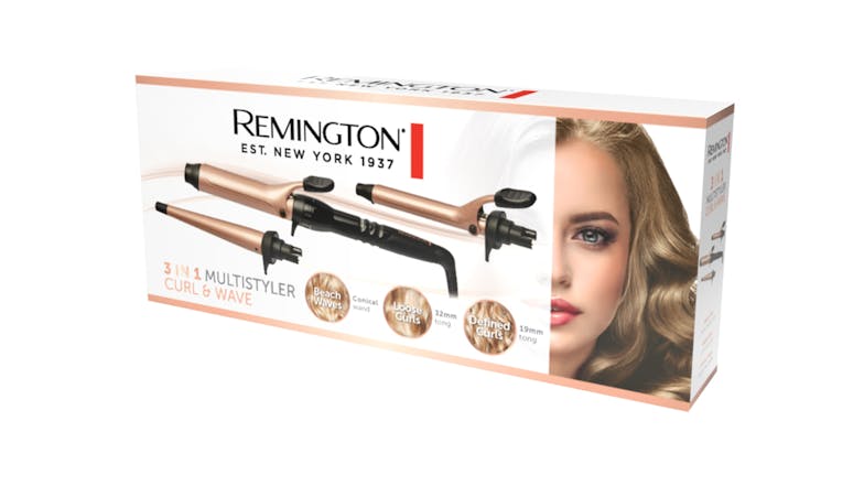 Remington 3-in-1 Multistyler Curl & Wave Hair Styler