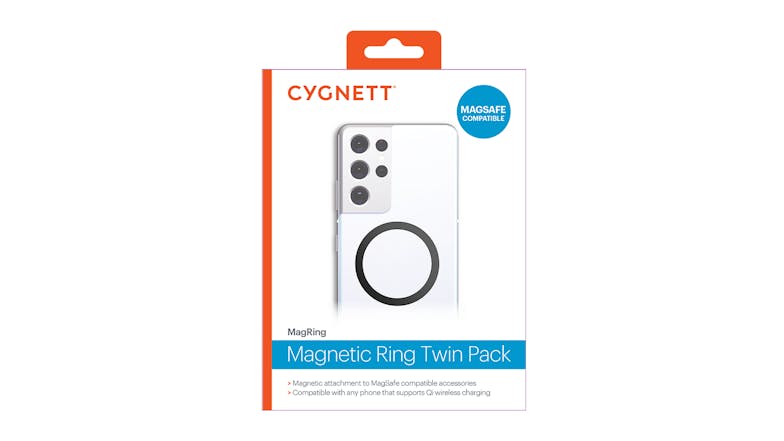 Cygnett MagRing Magnetic Attachment Ring  - Twin Pack