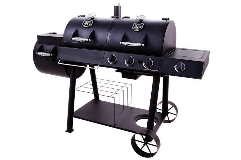 Oklahoma Joe's Longhorn Combo Charcoal/Gas Smoker & Grill