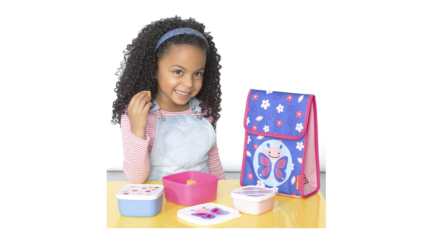 Skip Hop Zoo Insulated Kids Lunch Bag - Butterfly