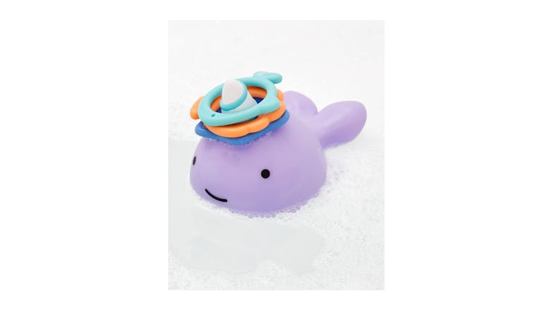 Skip Hop Zoo Narwhal Ring Toss - Purple
