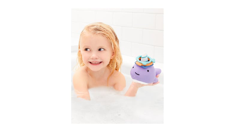 Skip Hop Zoo Narwhal Ring Toss - Purple