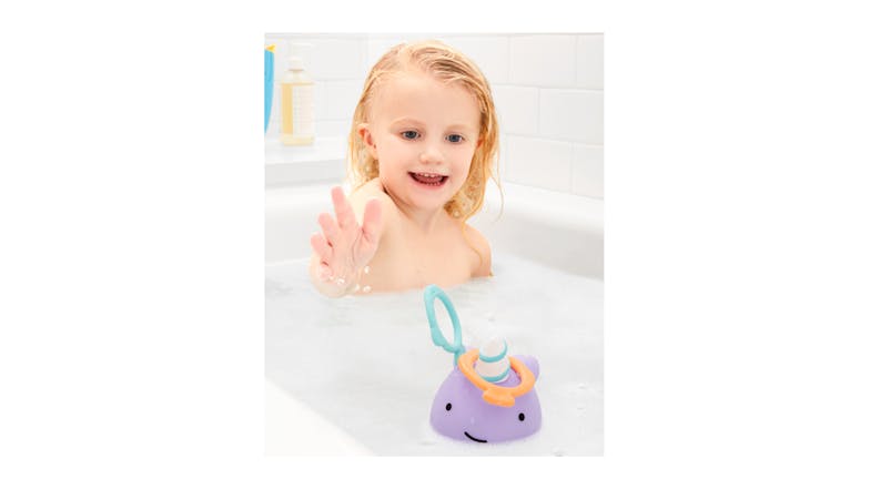 Skip Hop Zoo Narwhal Ring Toss - Purple