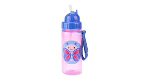 Skip Hop Zoo Straw Bottle - Butterfly (13 Oz)