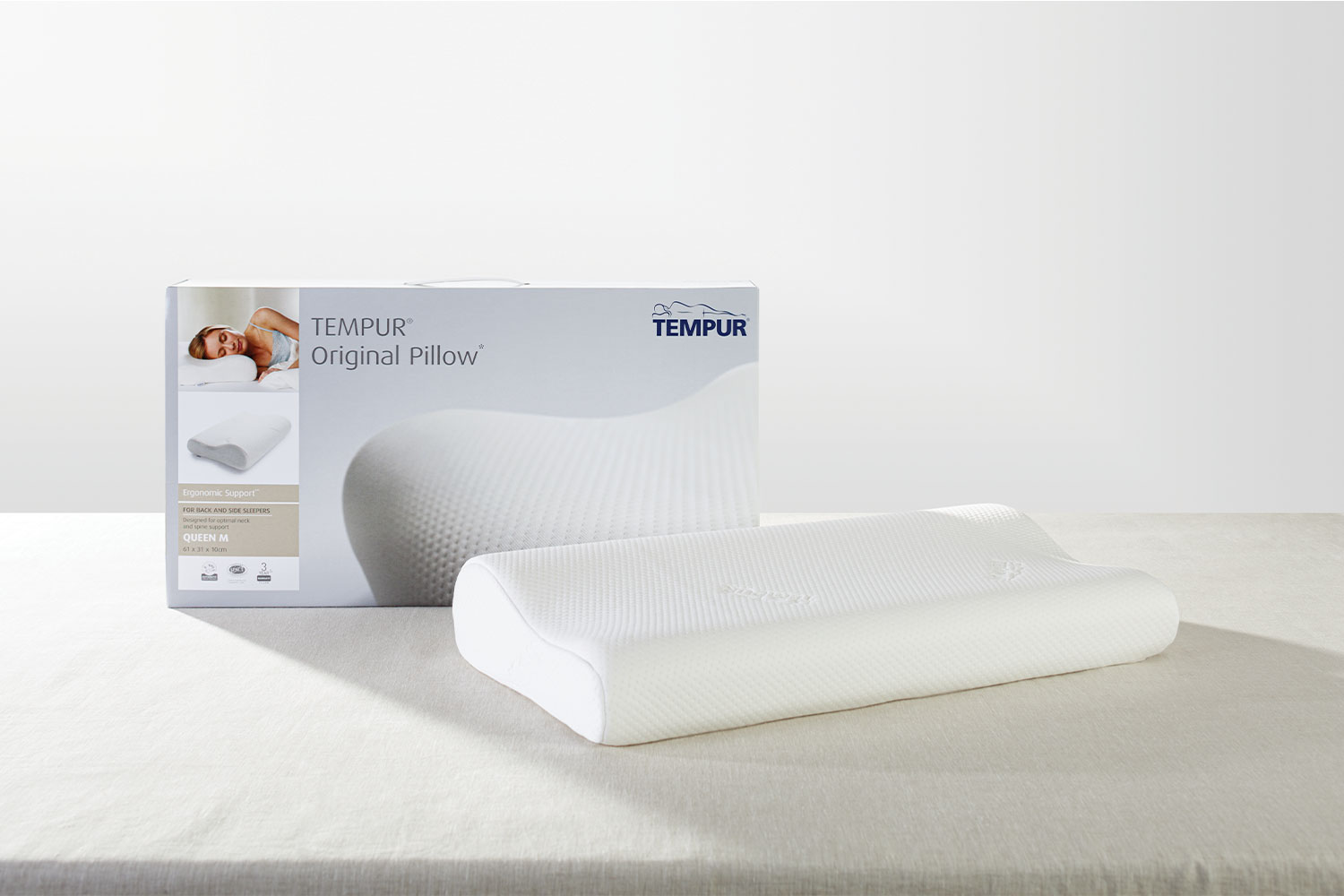 Original Neck Pillow by Tempur - Medium | Harvey Norman New Zealand