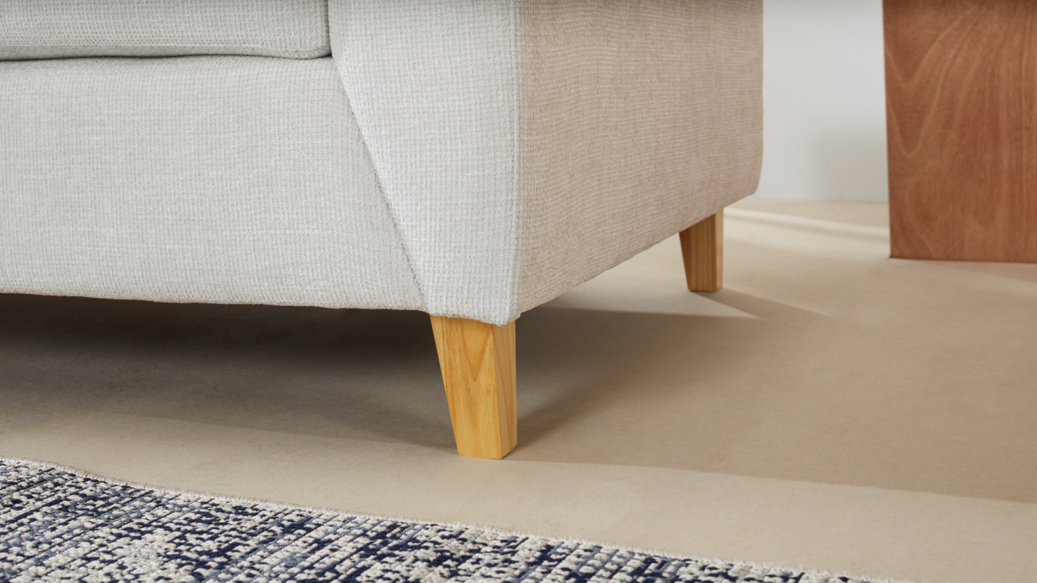 Nusa 3 Seater Fabric Sofa