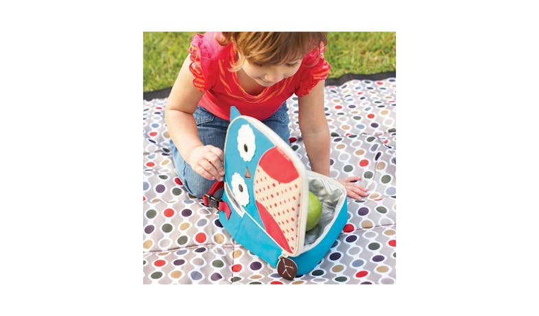 Skip Hop Zoo Lunchie Insulated Kids Lunch Bag - Owl