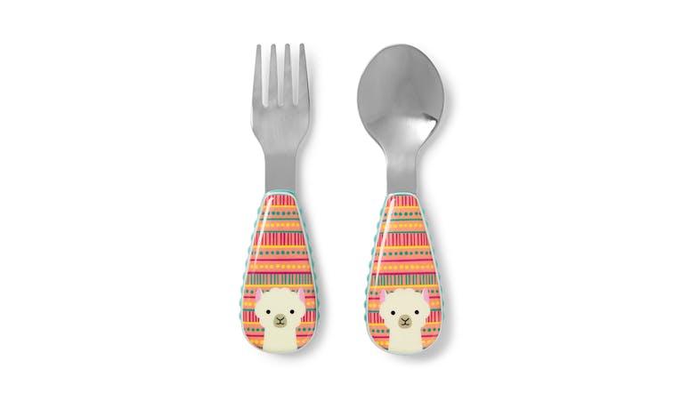 Skip Hop Zootensils Fork & Spoon - Llama