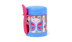 Skip Hop Zoo Insulated Little Kid Food Jar - Butterfly