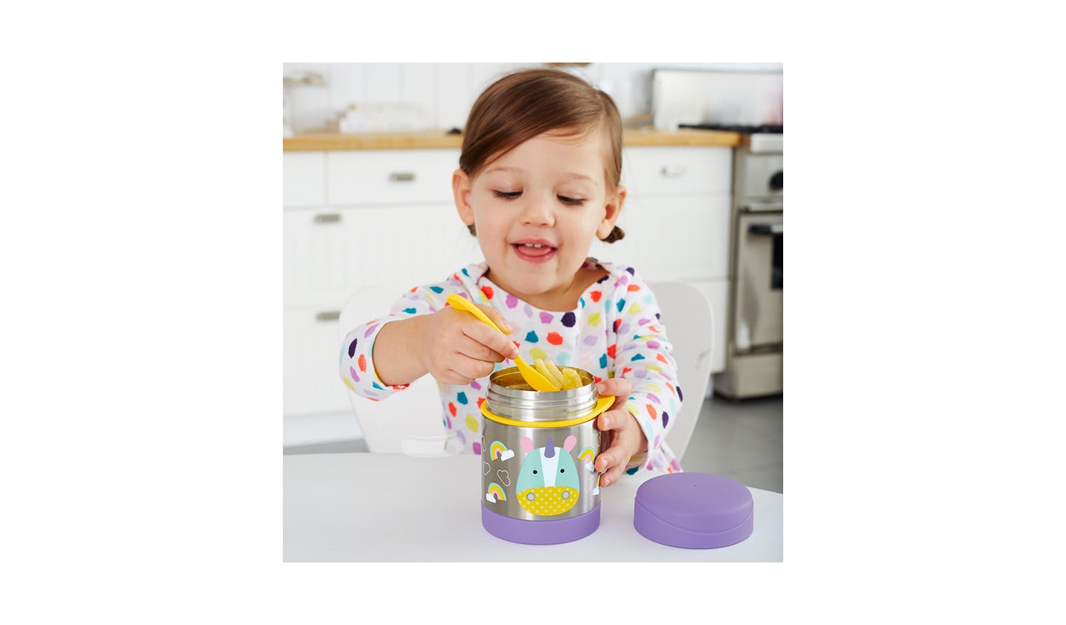 Skip Hop Insulated Baby Food Jar, Zoo, Unicorn