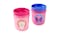 Skip Hop Zoo Tumbler Cups - Butterfly/Llama