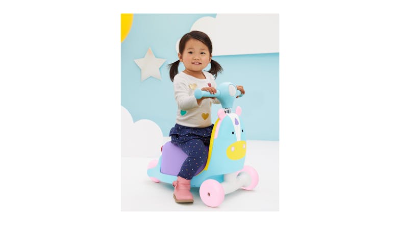 Skip Hop Zoo 3-in-1 Ride-On Toy - Unicorn