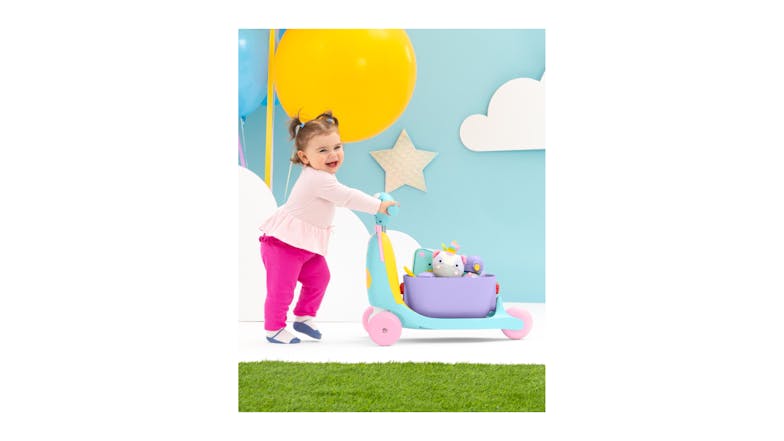 Skip Hop Zoo 3-in-1 Ride-On Toy - Unicorn