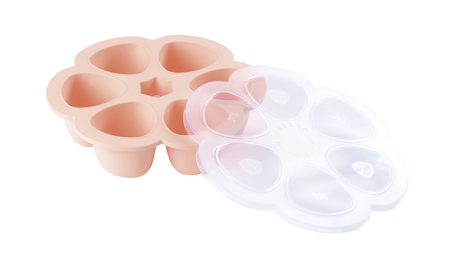 Beaba Silicone Multiportions 150ml - Pink