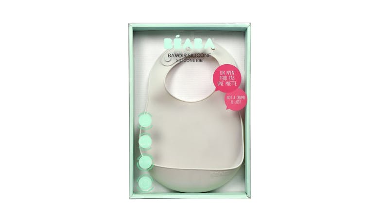 Beaba Silicone Bib - Light Mist