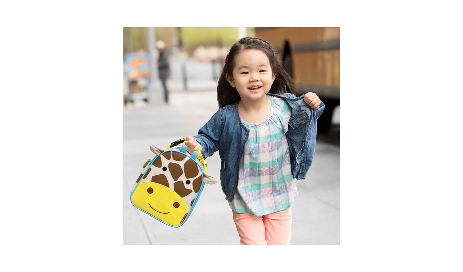 Skip Hop Zoo Lunchie Insulated Kids Lunch Bag - Giraffe