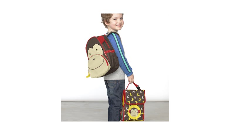 Skip Hop Zoo Insulated Lunch Bag - Monkey