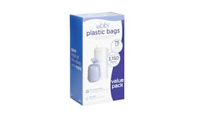 Ubbi Plastic Bag Case - 3x25 Pack