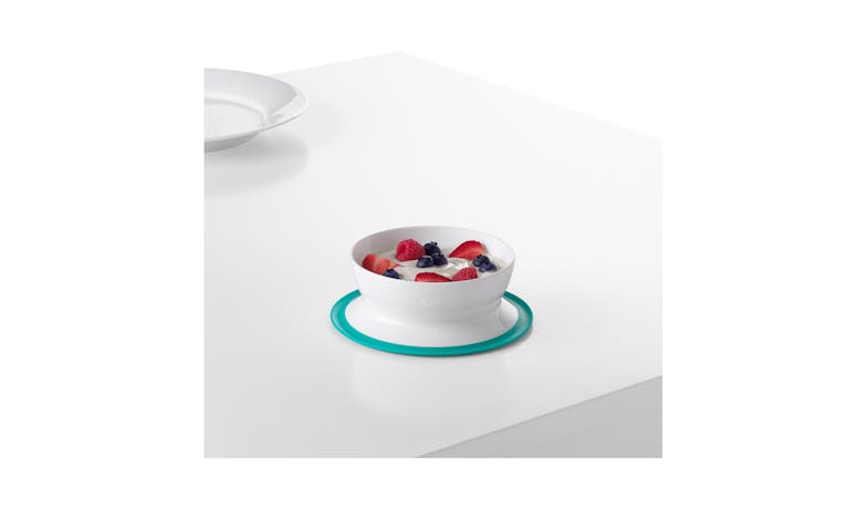 OXO Tot Stick & Stay Suction Bowl - Teal