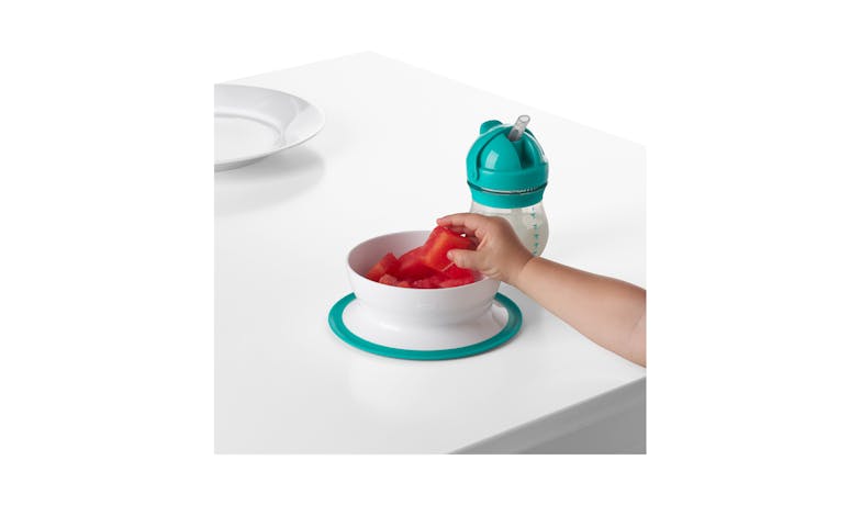 OXO Tot Stick & Stay Suction Bowl - Teal