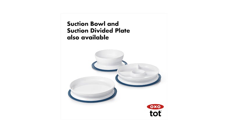 OXO Tot Stick & Stay Suction Bowl - Navy