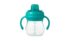 OXO Tot Transitions 6oz Soft Spout Sippy Cup with Removable Handles - Teal