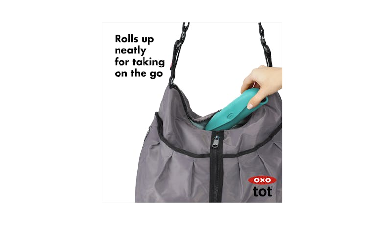 OXO Tot Roll-Up Bib - Teal