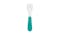 OXO Tot On-the-Go Plastic Fork & Spoon Set with Travel Case - Teal