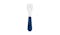 OXO Tot On-the-Go Plastic Fork & Spoon Set with Travel Case - Navy