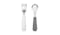 OXO Tot Fork & Spoon Set - Grey