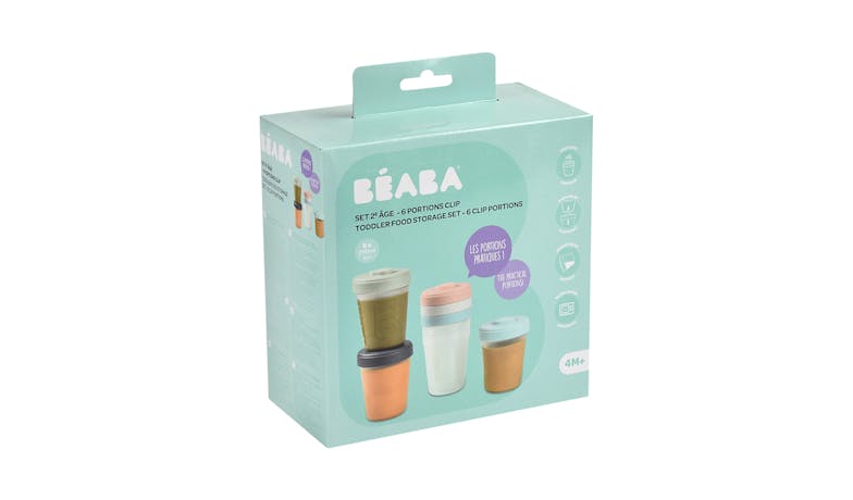 Beaba Toddler Food Storage Set (6x250mls)