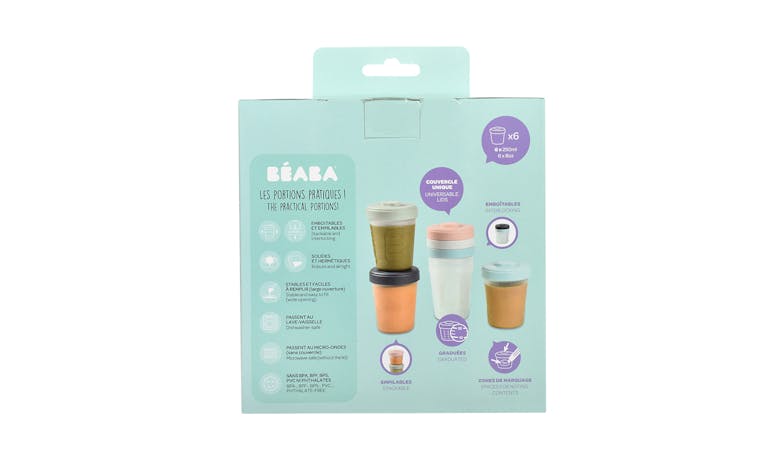 Beaba Toddler Food Storage Set (6x250mls)