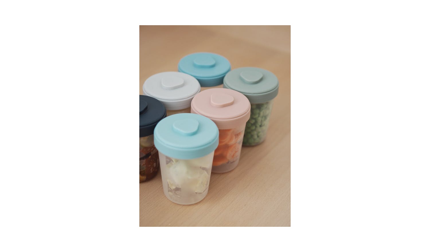 Beaba Toddler Food Storage Set (6x250mls)