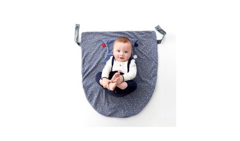 Cheeky Chompers Baby Travel Blanket - Midnight Stars